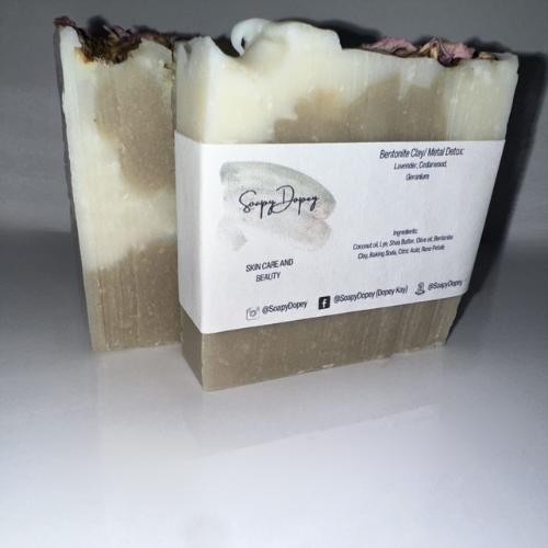 Bentonite Clay/ Detox Soap Bar